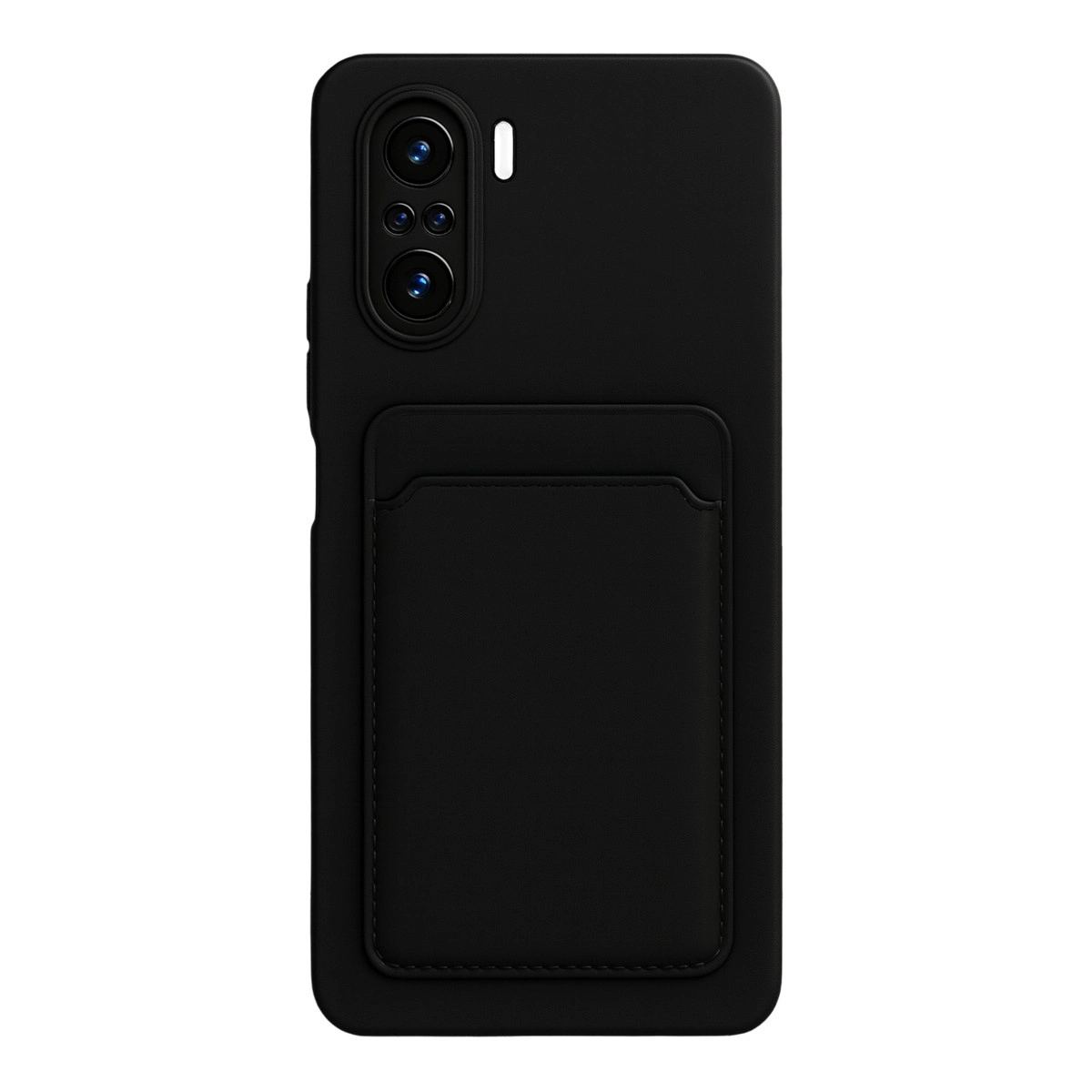 Xiaomi Mi 11i Kılıf Kelvin Kartvizitli Silikon - Siyah