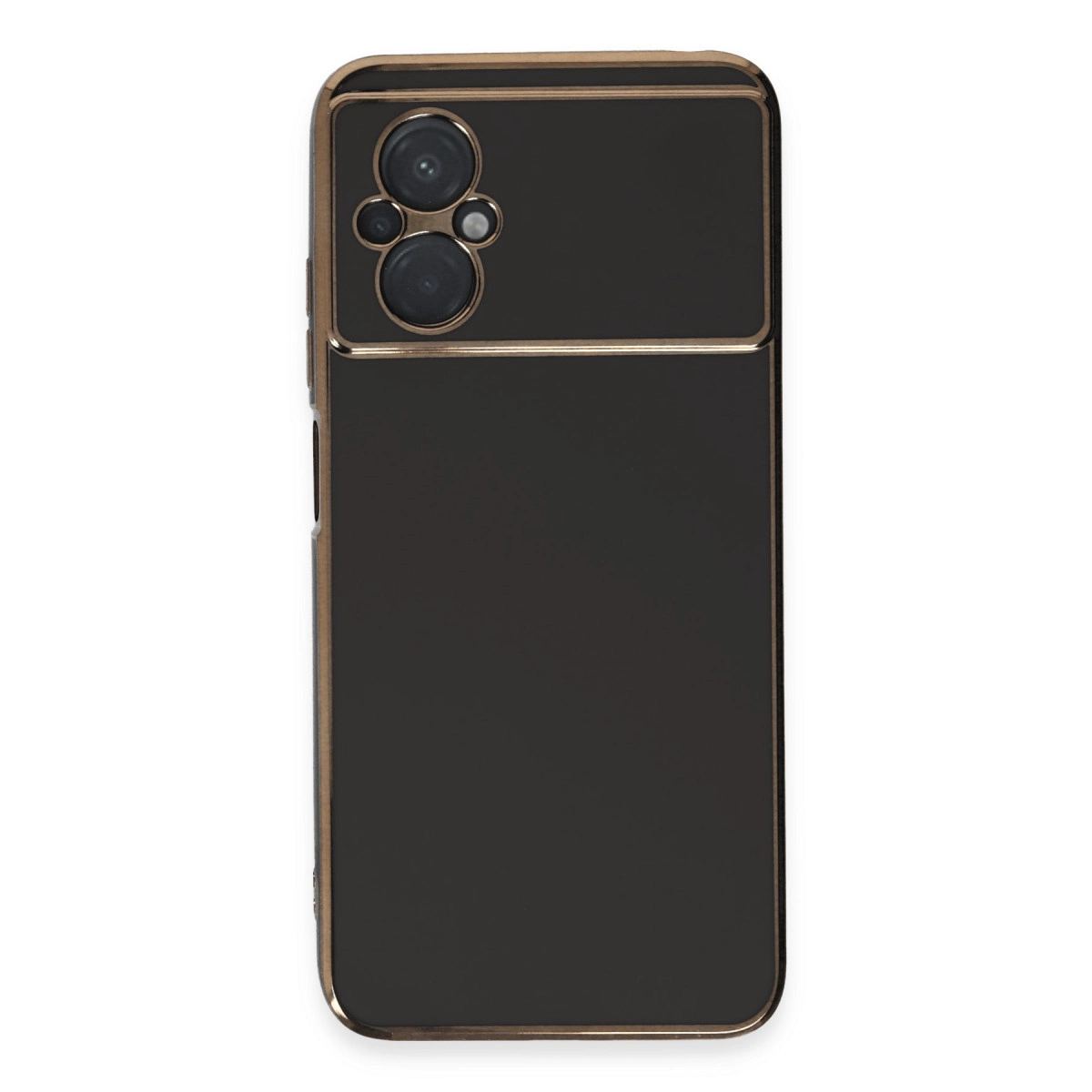 Xiaomi Poco M5 Kılıf Volet Silikon - Siyah