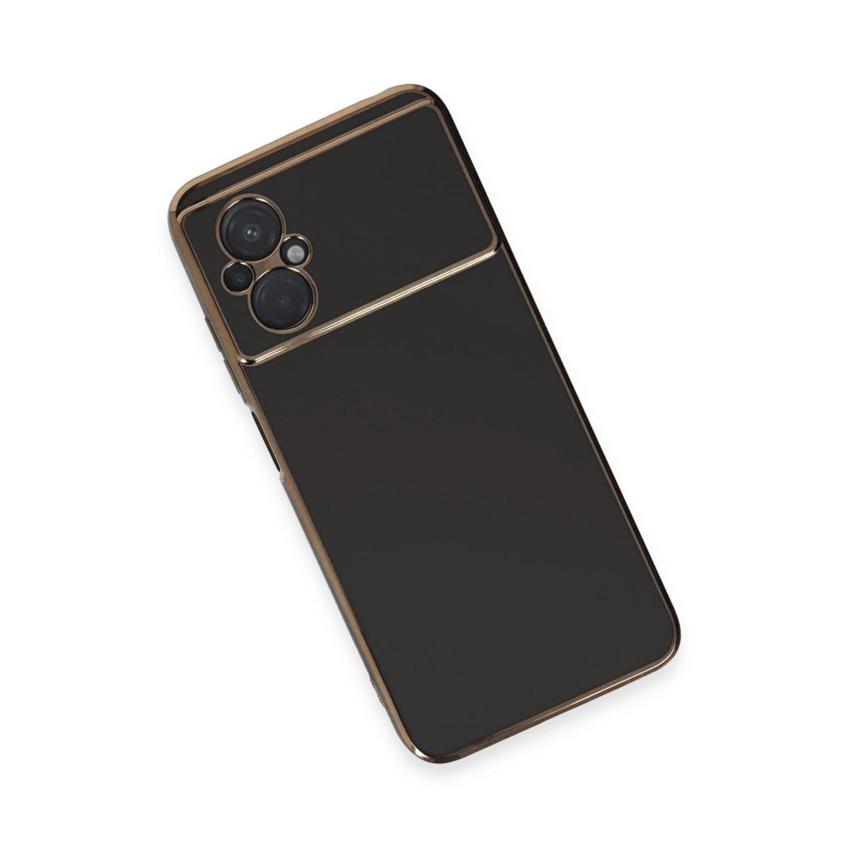 Xiaomi Poco M5 Kılıf Volet Silikon - Siyah