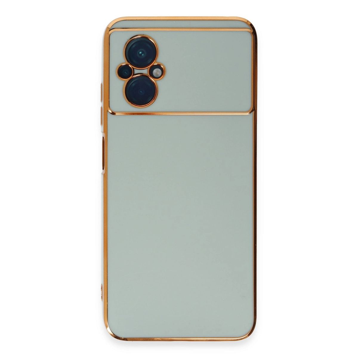 Xiaomi Poco M5 Kılıf Volet Silikon - Açık Yeşil