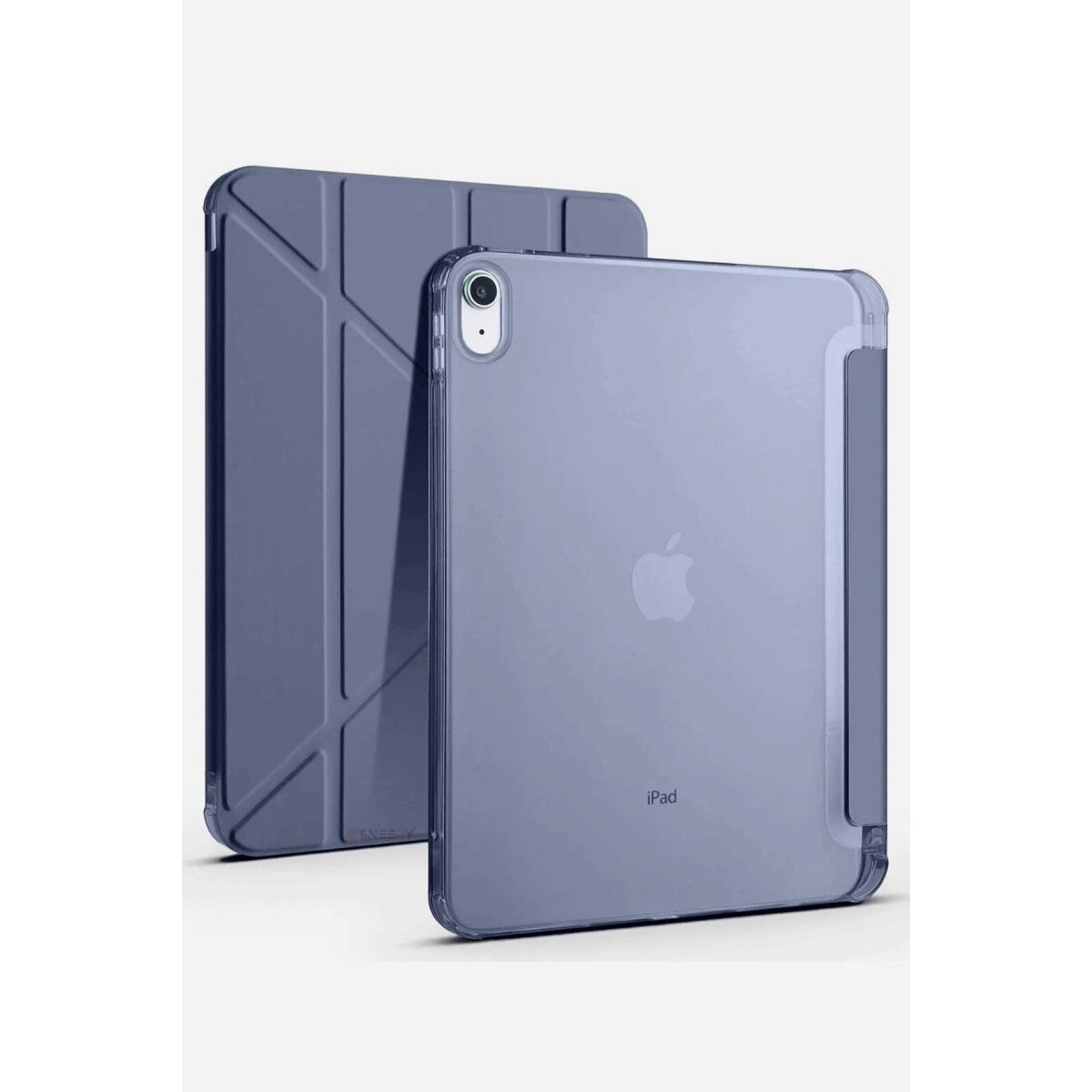 Apple İpad 2022 10.9 (10.nesil) Kılıf Kalemlikli Mars Tablet Kılıfı - Lavender
