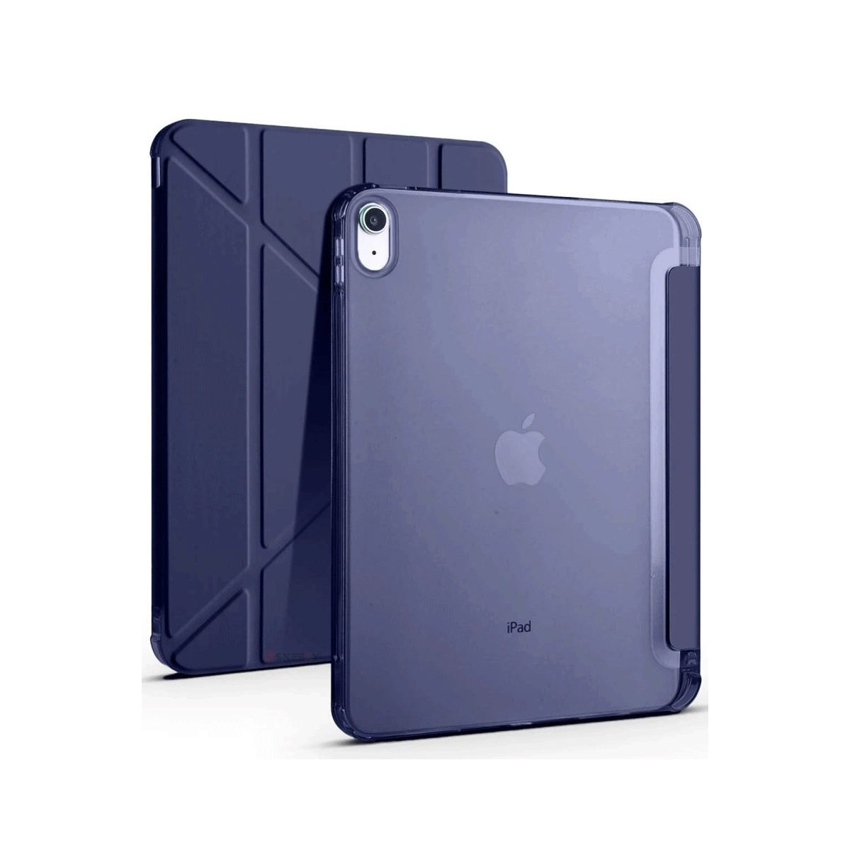 Apple İpad 2022 10.9 (10.nesil) Kılıf Kalemlikli Mars Tablet Kılıfı - Lacivert