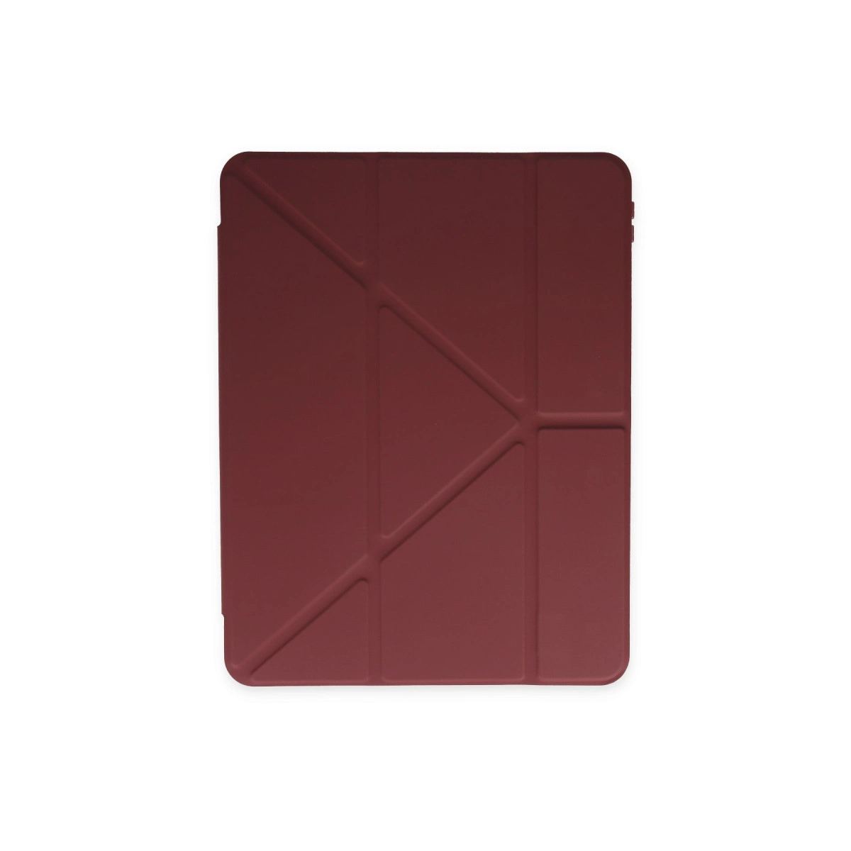 Apple İpad 2022 10.9 (10.nesil) Kılıf Kalemlikli Mars Tablet Kılıfı - Mürdüm
