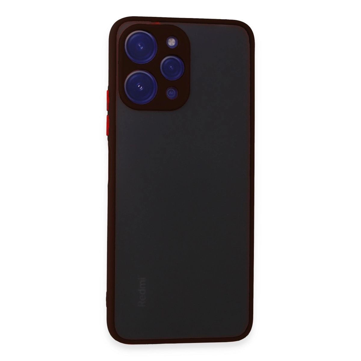 Xiaomi Redmi 12 Kılıf Montreal Silikon Kapak - Siyah