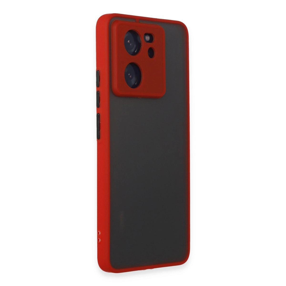 Xiaomi Mi 13t Pro Kılıf Montreal Silikon Kapak - Kırmızı