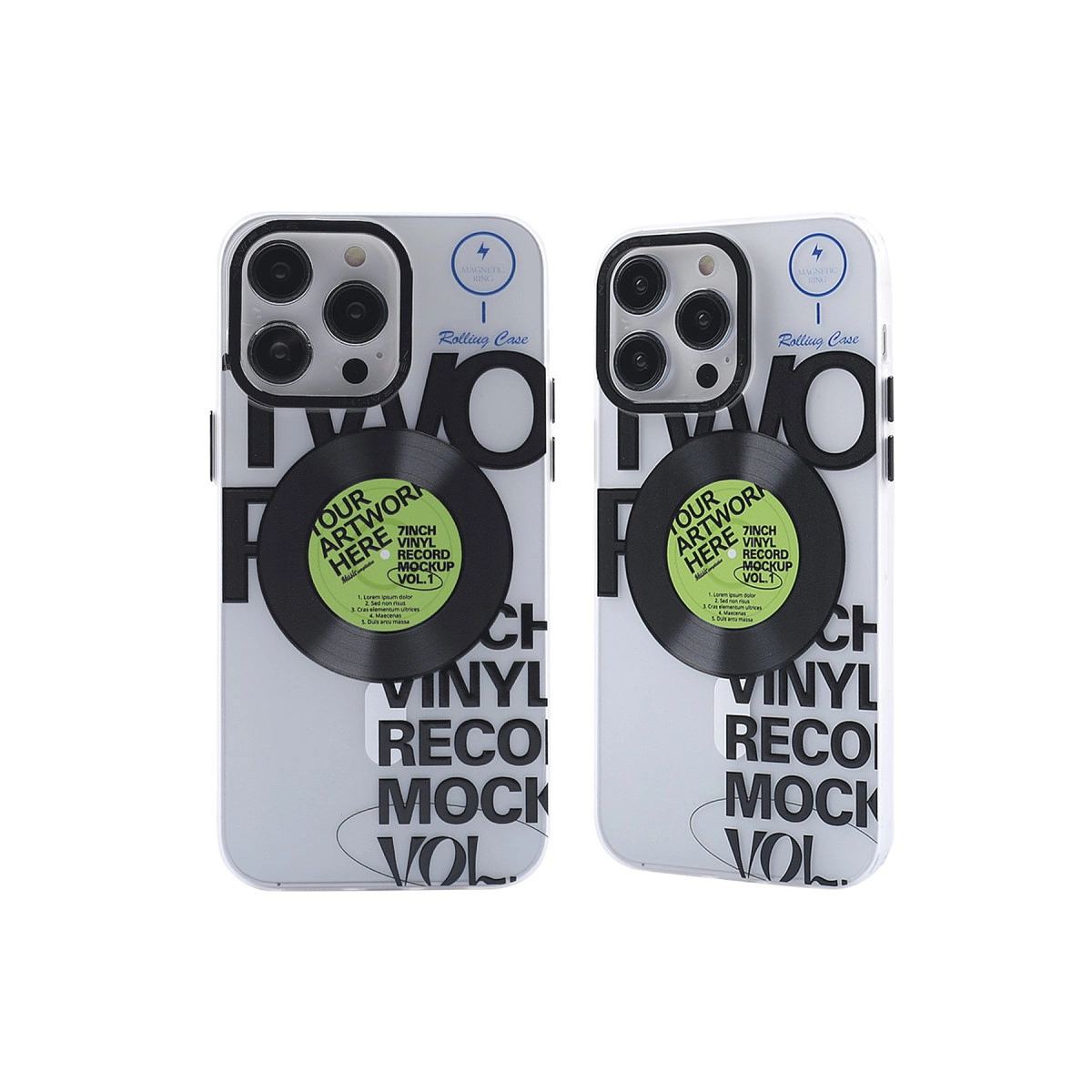 Apple İphone 12 Pro Max Kılıf Apollo Magneticsafe Desenli Kapak - Apollo Şeffaf - 5