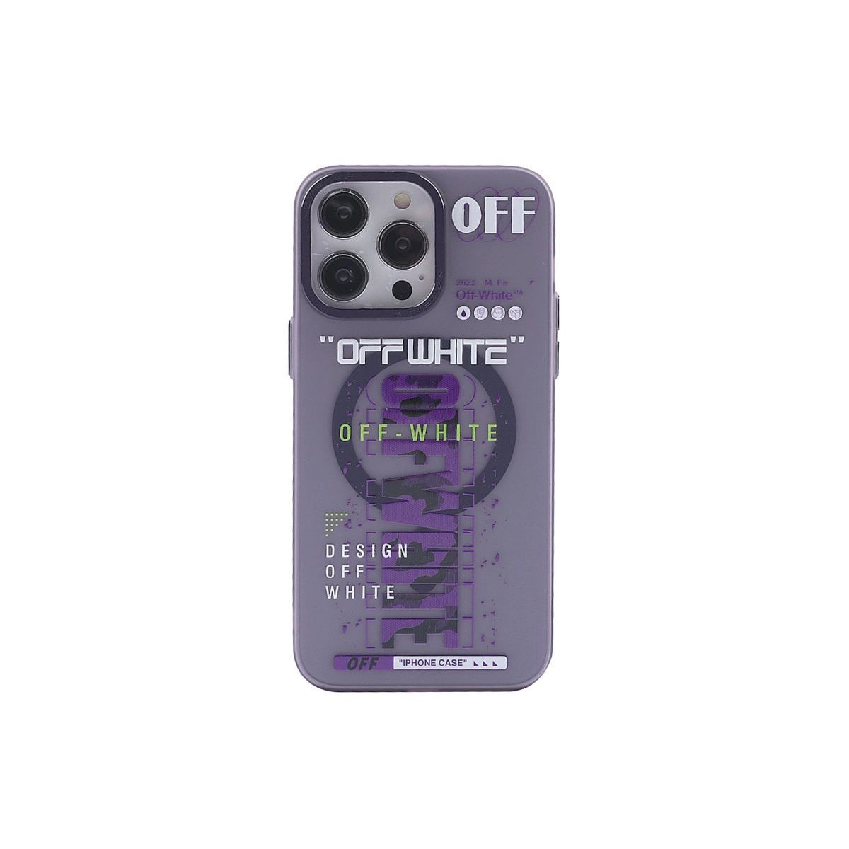 Apple İphone 13 Pro Kılıf Apollo Magneticsafe Desenli Kapak - Apollo Mor - 3