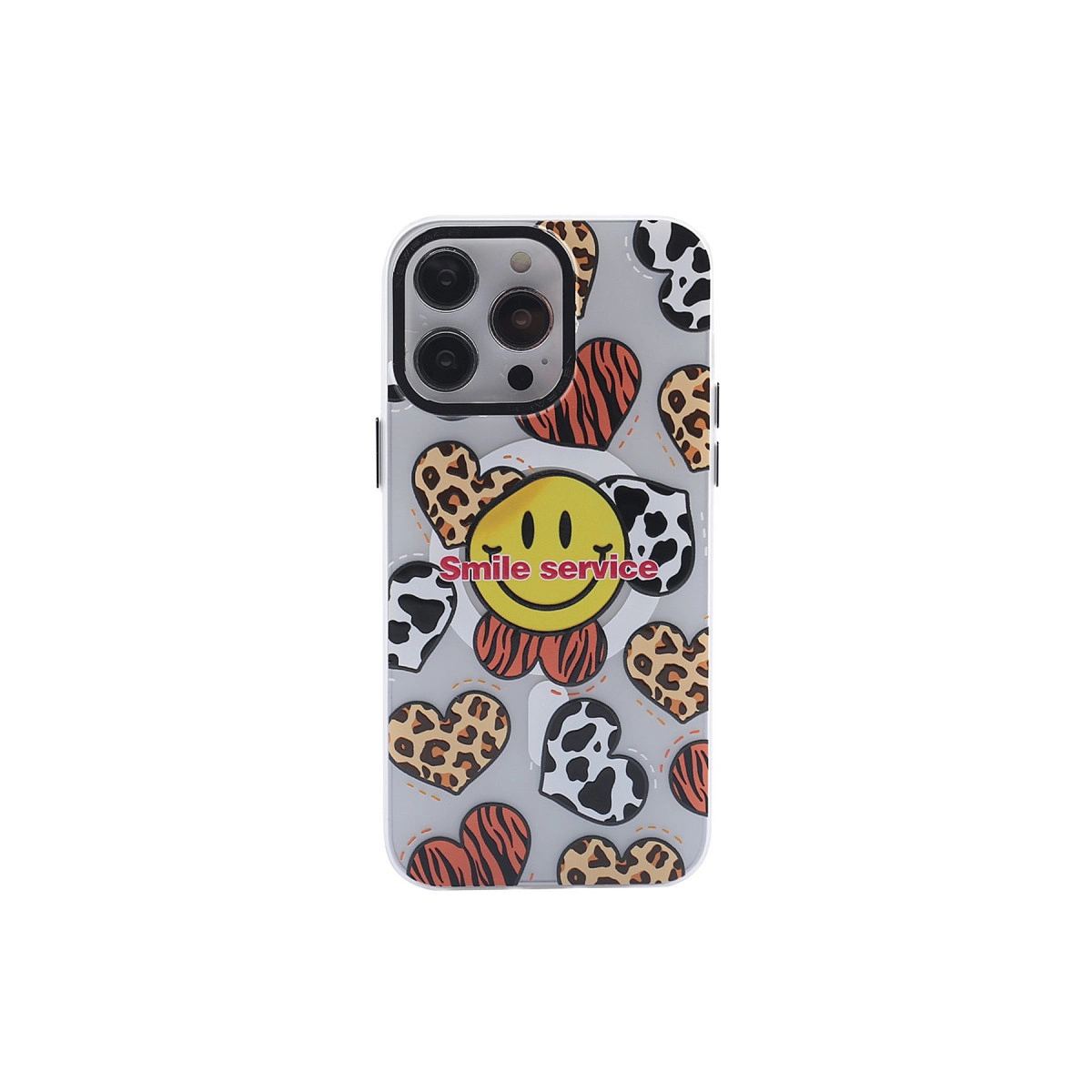 Apple İphone 14 Pro Kılıf Apollo Magneticsafe Desenli Kapak - Apollo Şeffaf - 2