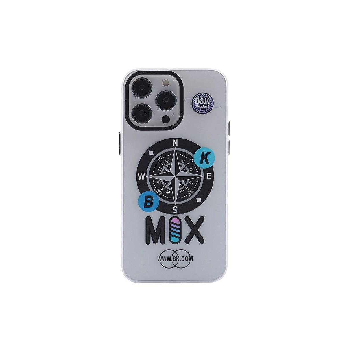 Apple İphone 14 Pro Kılıf Apollo Magneticsafe Desenli Kapak - Apollo Şeffaf - 3