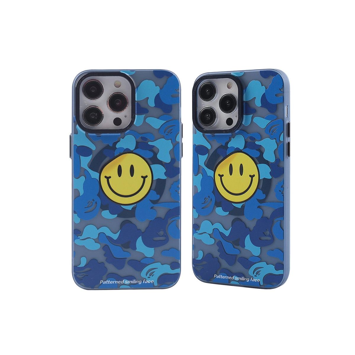 Apple İphone 14 Pro Max Kılıf Apollo Magneticsafe Desenli Kapak - Apollo Mavi - 1