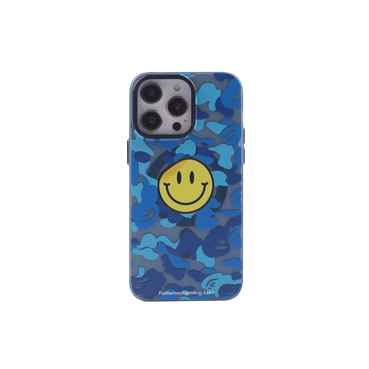 Apple İphone 14 Pro Max Kılıf Apollo Magneticsafe Desenli Kapak - Apollo Mavi - 1