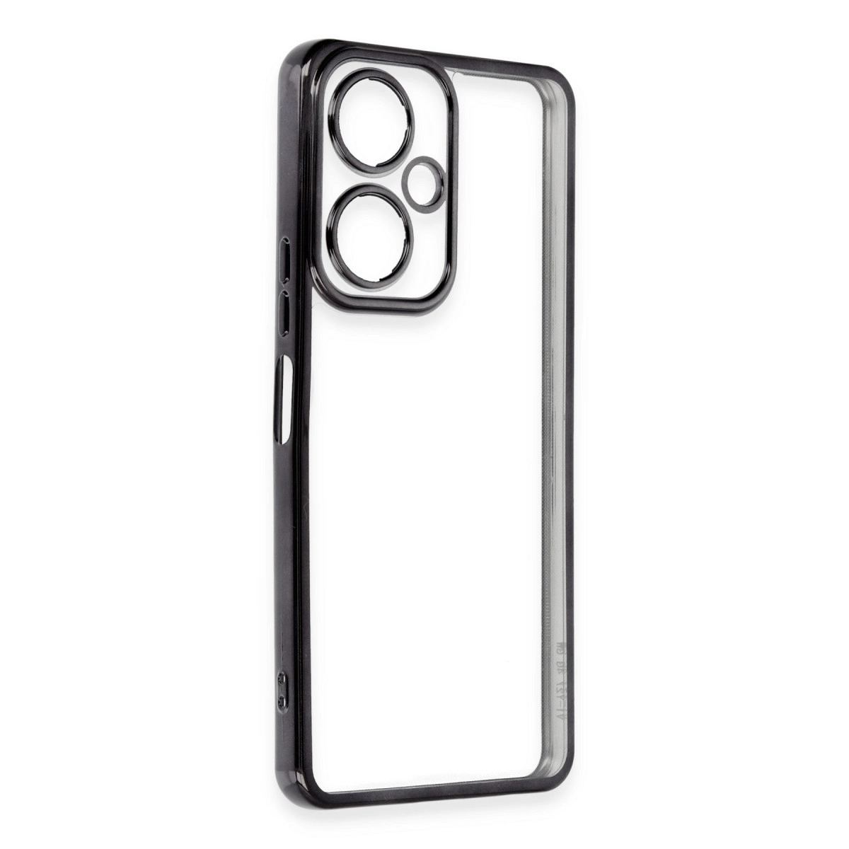 Vivo Y27 Kılıf Razer Lensli Silikon - Siyah