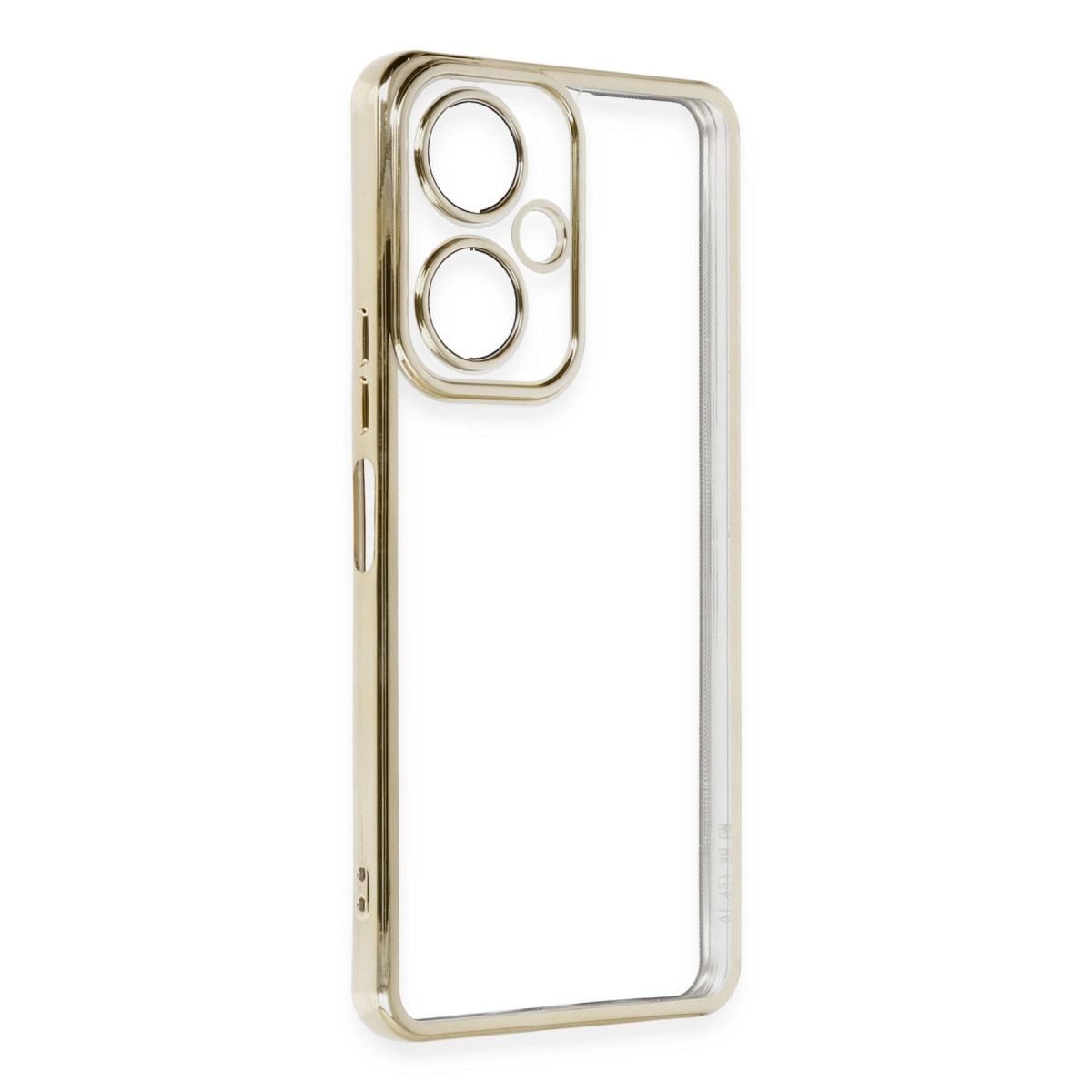 Vivo Y27 Kılıf Razer Lensli Silikon - Gold