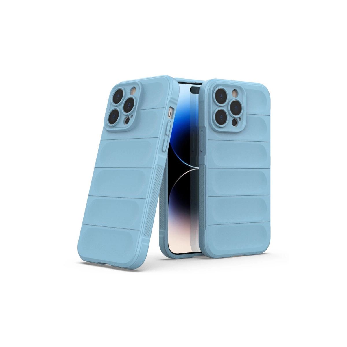 Apple İphone 14 Pro Kılıf Optimum Silikon - Sky Blue