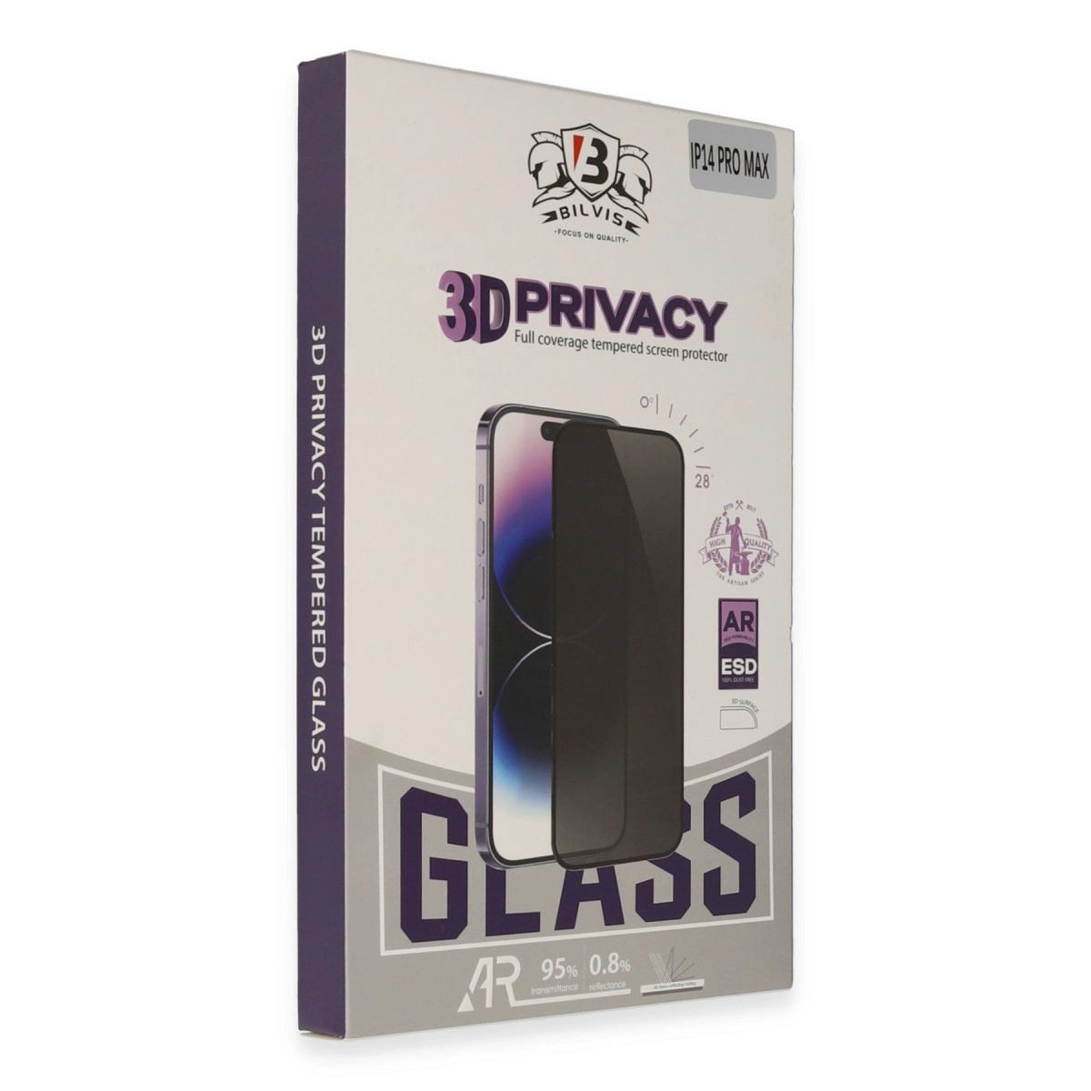 Samsung Galaxy S24 Ultra Bilvis 3d Hayalet Cam Ekran Koruyucu