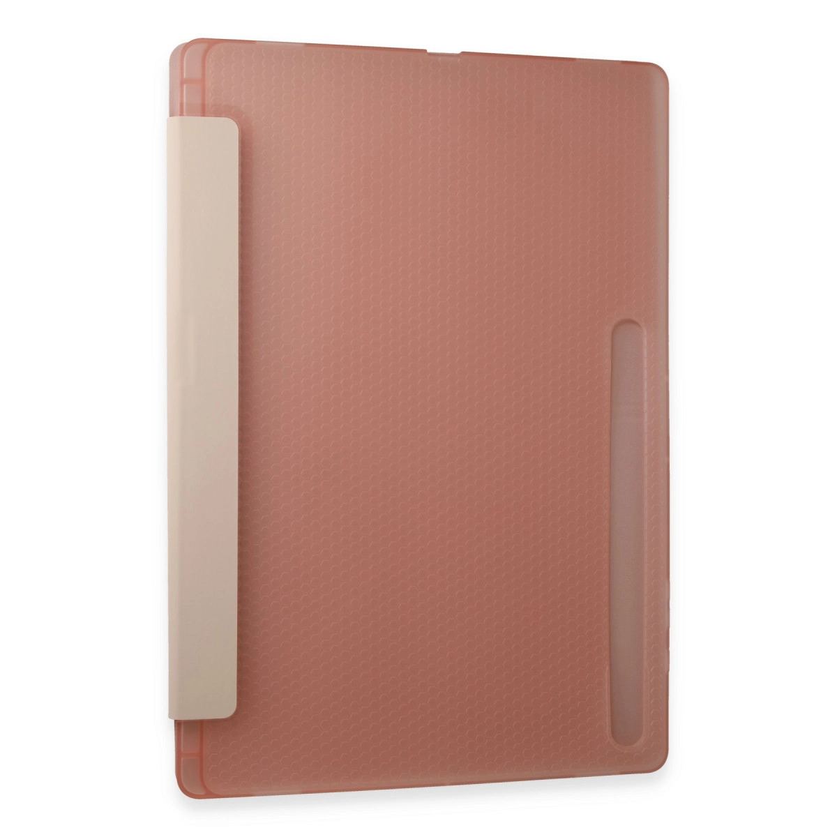 Samsung Galaxy X910 Tab S9 Ultra 14.6 Kılıf Kalemlikli Mars Tablet Kılıfı - Rose Gold