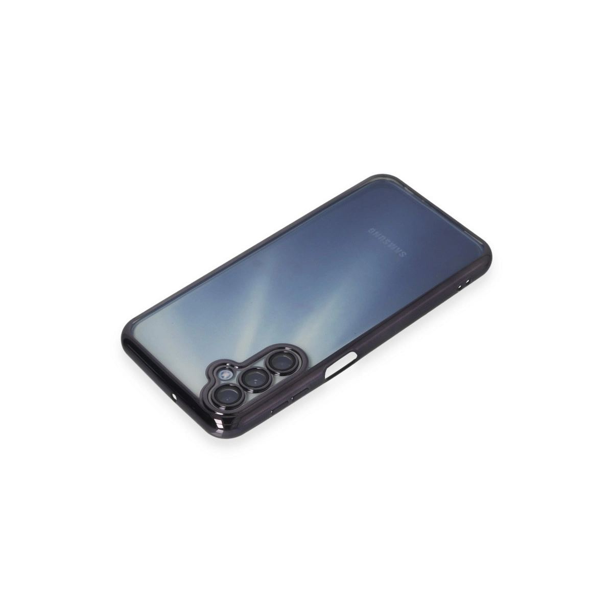 Samsung Galaxy A25 5g Kılıf Razer Lensli Silikon - Mor