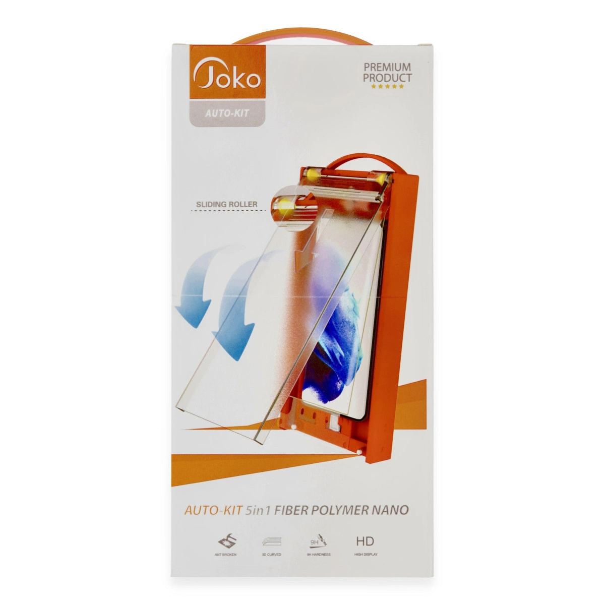 Joko Samsung Galaxy S21 Ultra Autokit 5in1 Fiber Polymer Nano Ekran Koruyucu