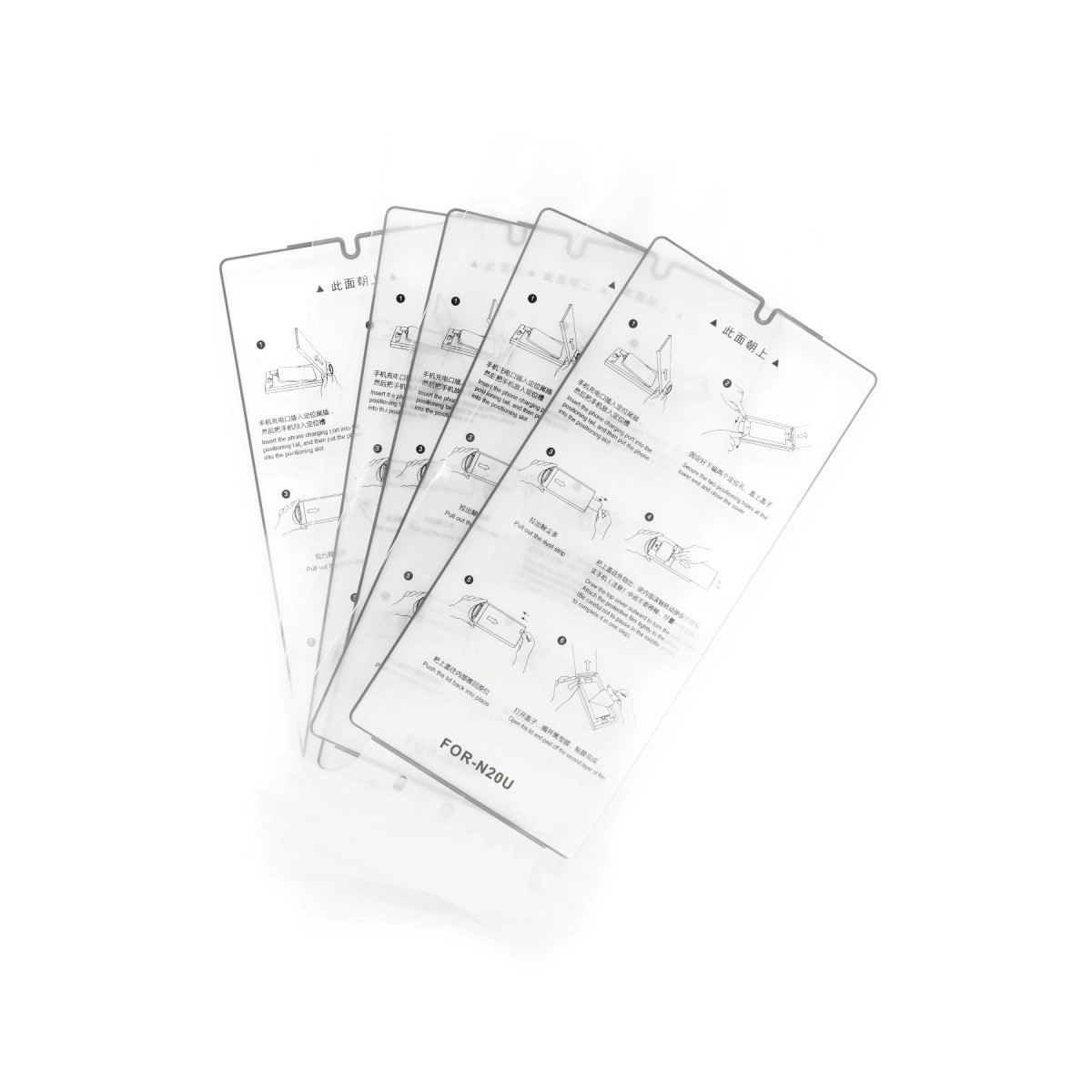 Joko Samsung Galaxy S21 Ultra Autokit 5in1 Fiber Polymer Nano Ekran Koruyucu