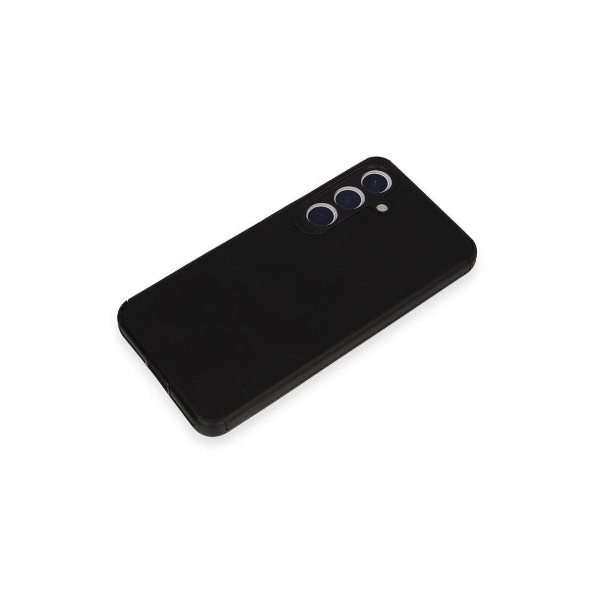 Samsung Galaxy S24 Kılıf Loop Deri Silikon - Siyah