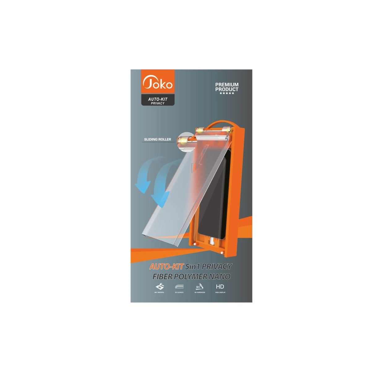 Joko Samsung Galaxy S21 Ultra Autokit 5in1 Fiber Hayalet Polymer Nano Ekran Koruyucu