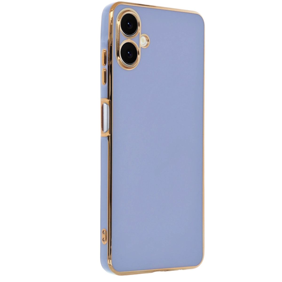 Samsung Galaxy A06 Kılıf Volet Silikon - Mavi