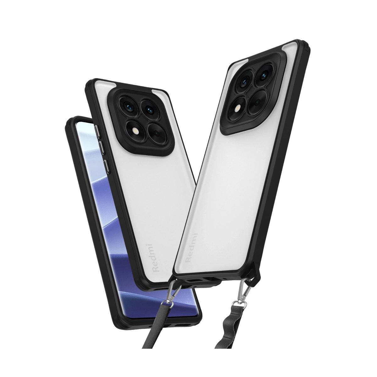 Xiaomi Redmi Note 14 Pro Plus Kılıf Penta Silikon Kılıf - Siyah