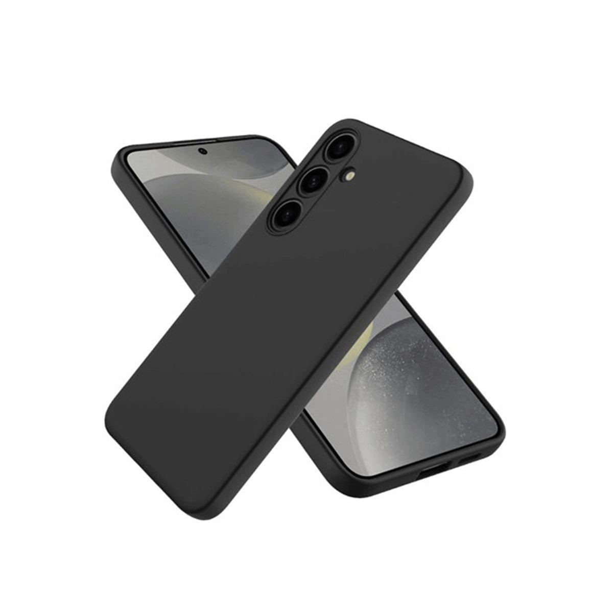 Samsung Galaxy A26 Kılıf First Silikon - Siyah