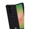 Samsung Galaxy A56 Kılıf Kelvin Kartvizitli Silikon - Siyah