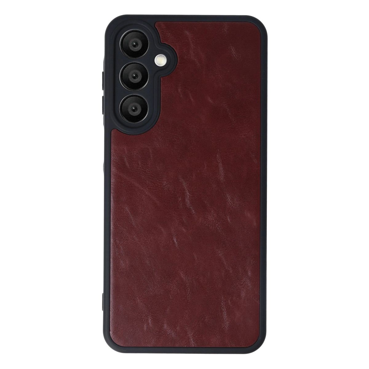Samsung Galaxy A16 5g Kılıf Aras Deri Kapak - Bordo