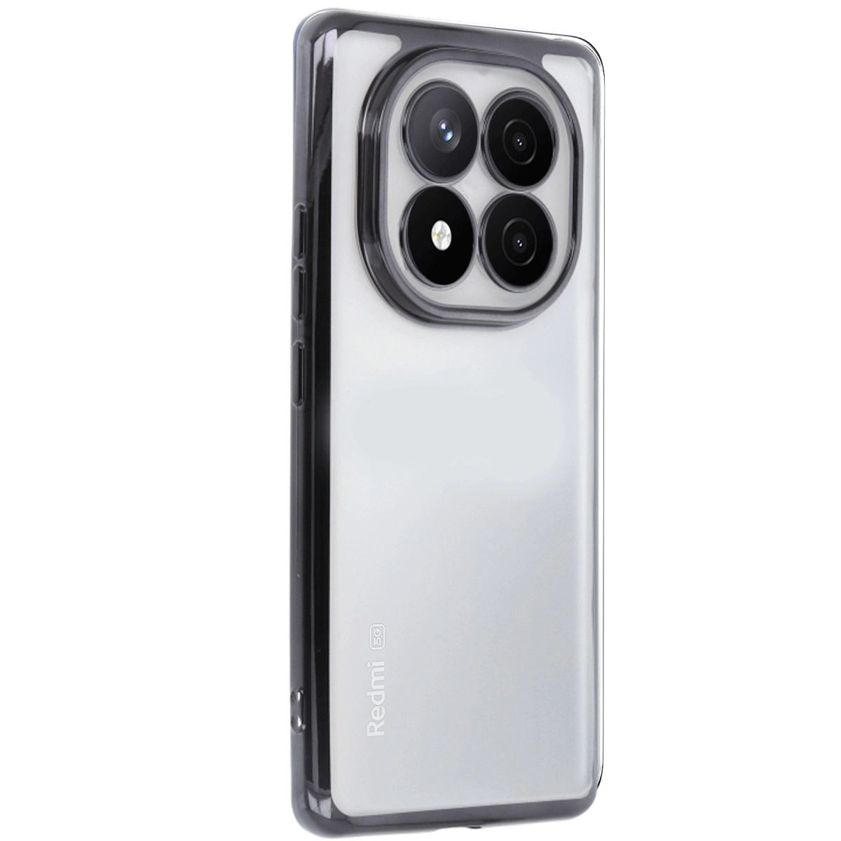 Xiaomi Redmi Note 14 Pro Plus Kılıf Razer Lensli Silikon - Siyah
