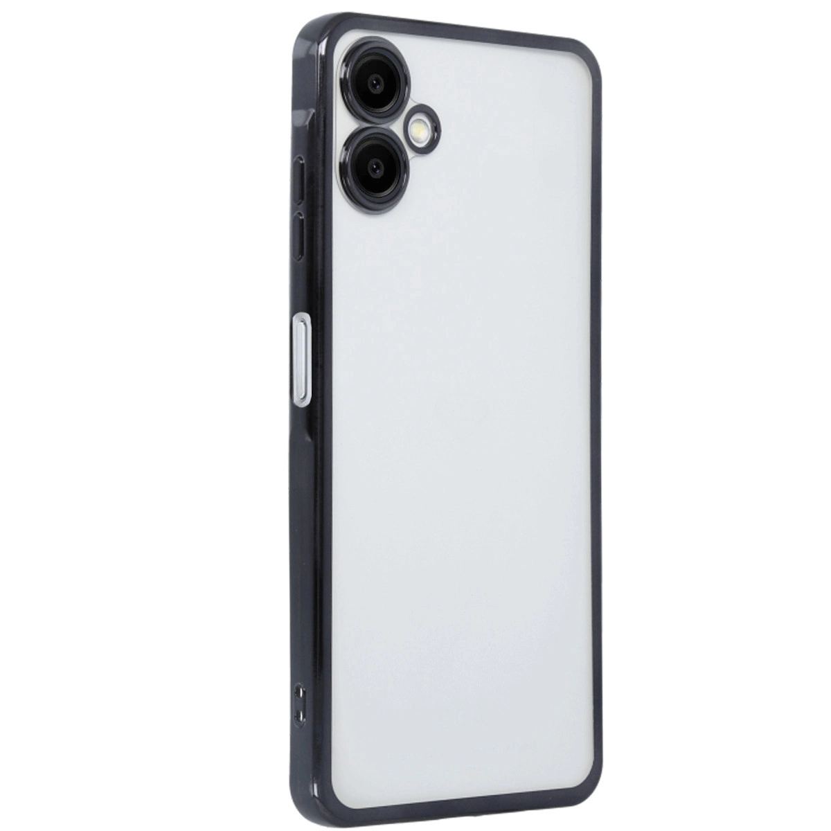 Samsung Galaxy A06 Kılıf Razer Lensli Silikon - Siyah