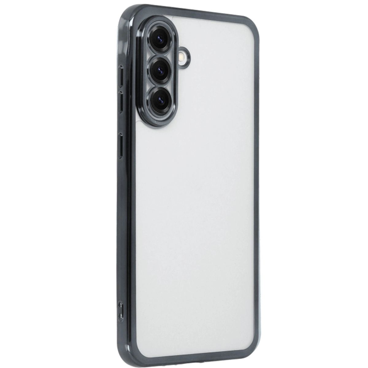 Samsung Galaxy A56 Kılıf Razer Lensli Silikon - Siyah