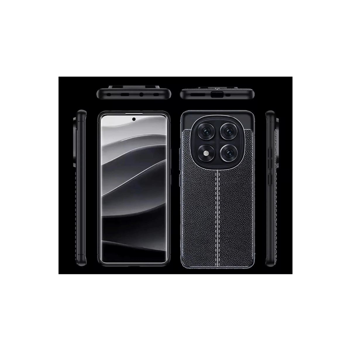 Xiaomi Redmi Note 14 Pro 4g Kılıf Auto Focus Kapak - Koyu Yeşil