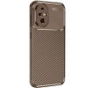 Honor 200 Kılıf Auto Focus Karbon Kapak - Kahverengi