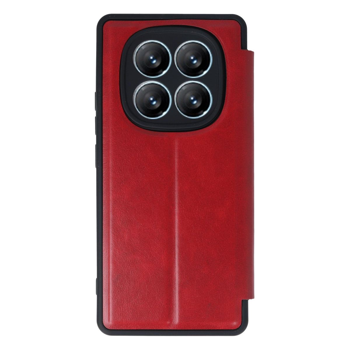 Xiaomi Redmi Note 14 Pro 4g Kılıf Flip Cover - Kırmızı