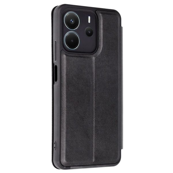 Xiaomi Redmi Note 14 4g Kılıf Flip Cover - Siyah