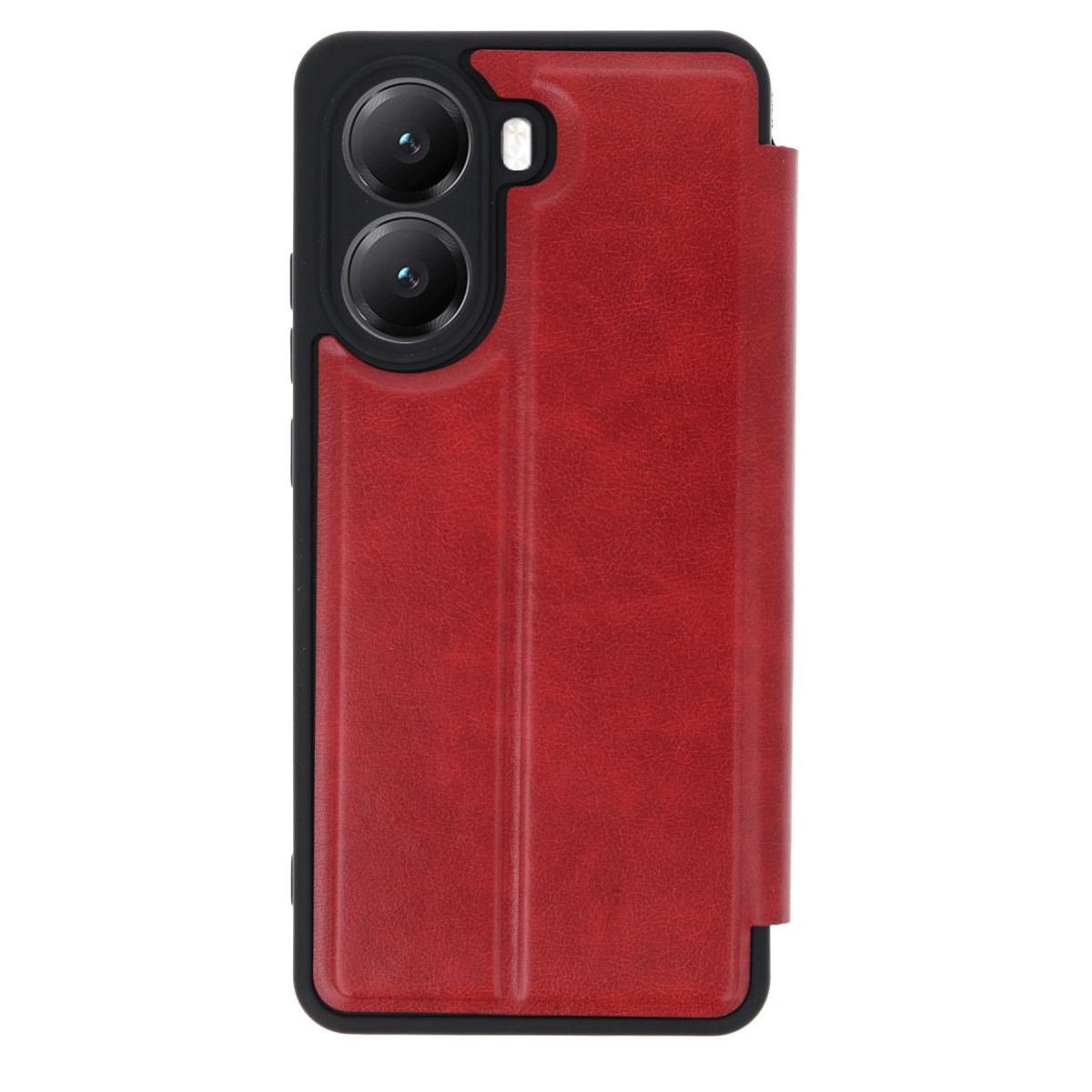 Xiaomi Poco X7 Pro Kılıf Flip Cover - Kırmızı