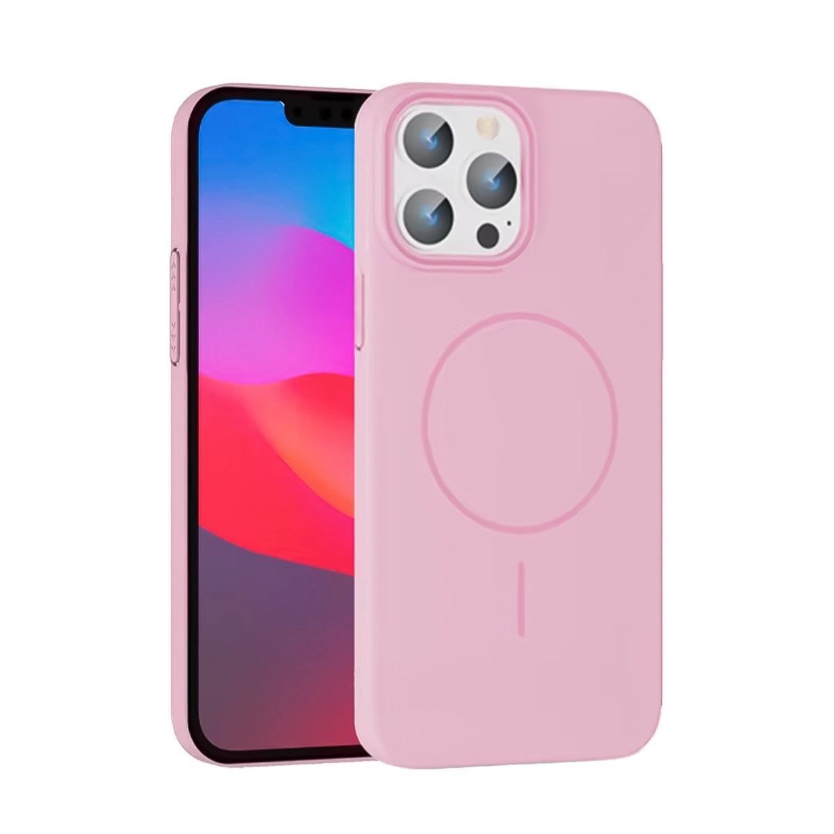 Joko Apple İphone 15 Pro Max Broş Magsafe Kapak - Pembe