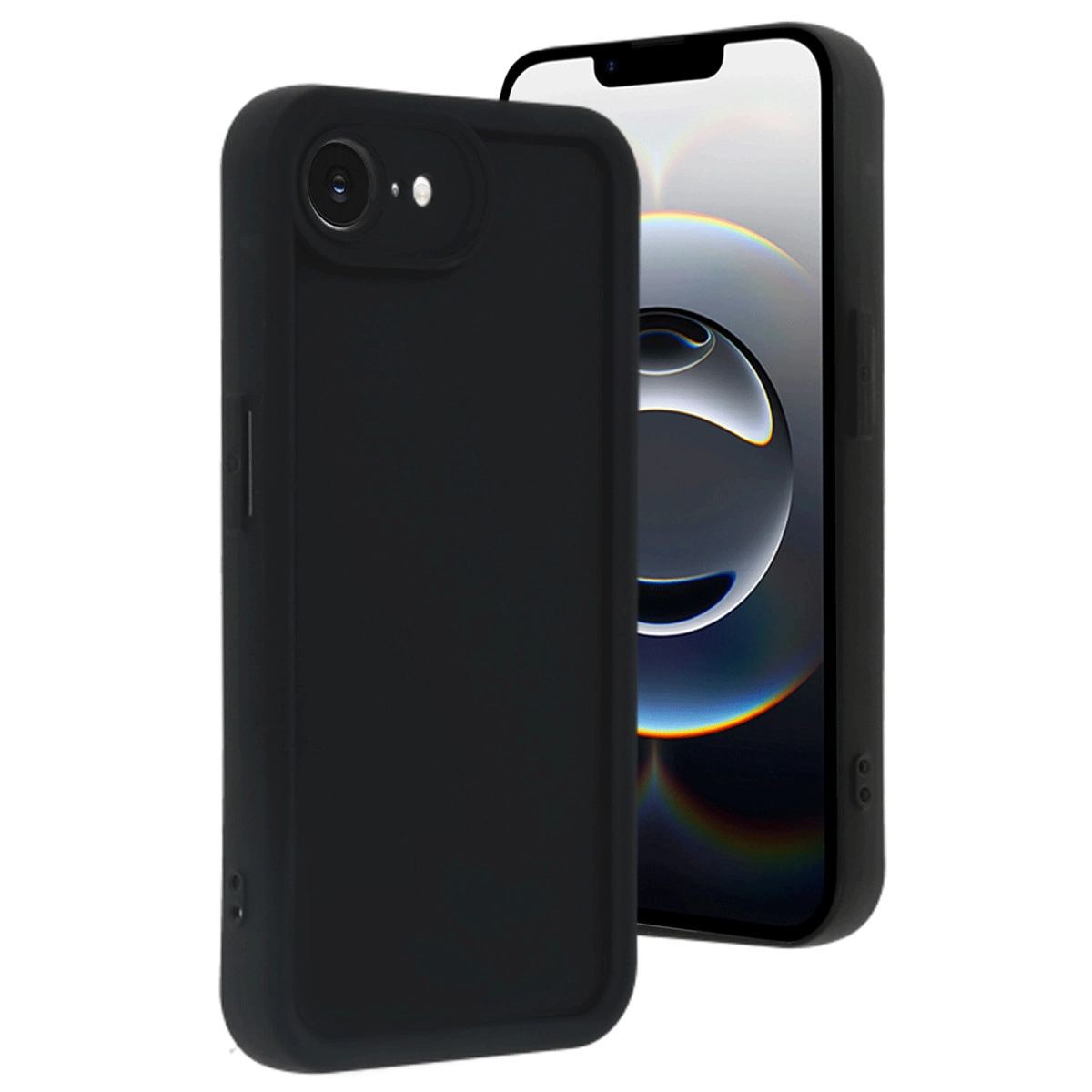 Apple İphone 16e Kılıf Viera Silikon - Siyah