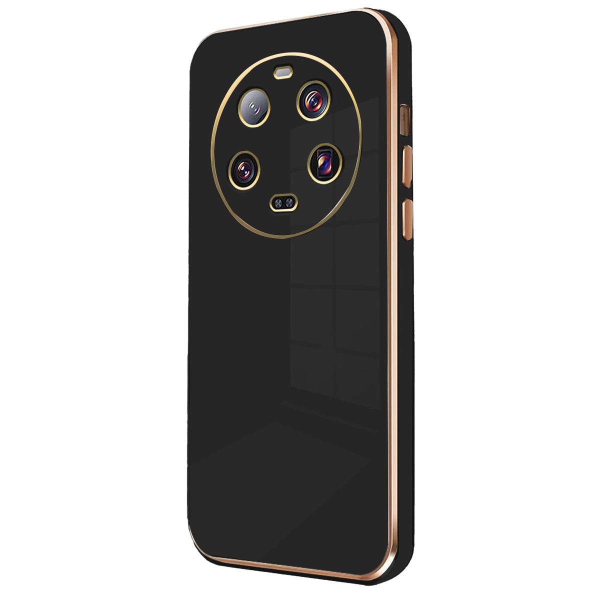 Xiaomi Mi 14 Ultra Kılıf Volet Silikon - Siyah