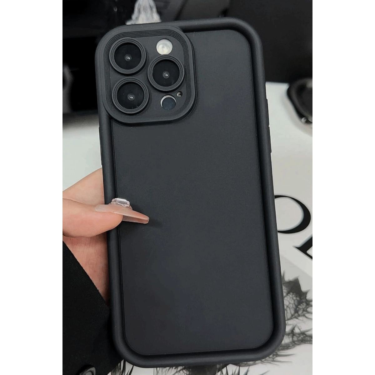 Apple İphone 11 Kılıf Viera Silikon - Gri