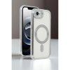 Apple İphone 16e Joke Simli Magneticsafe Kılıf - Derin Mor
