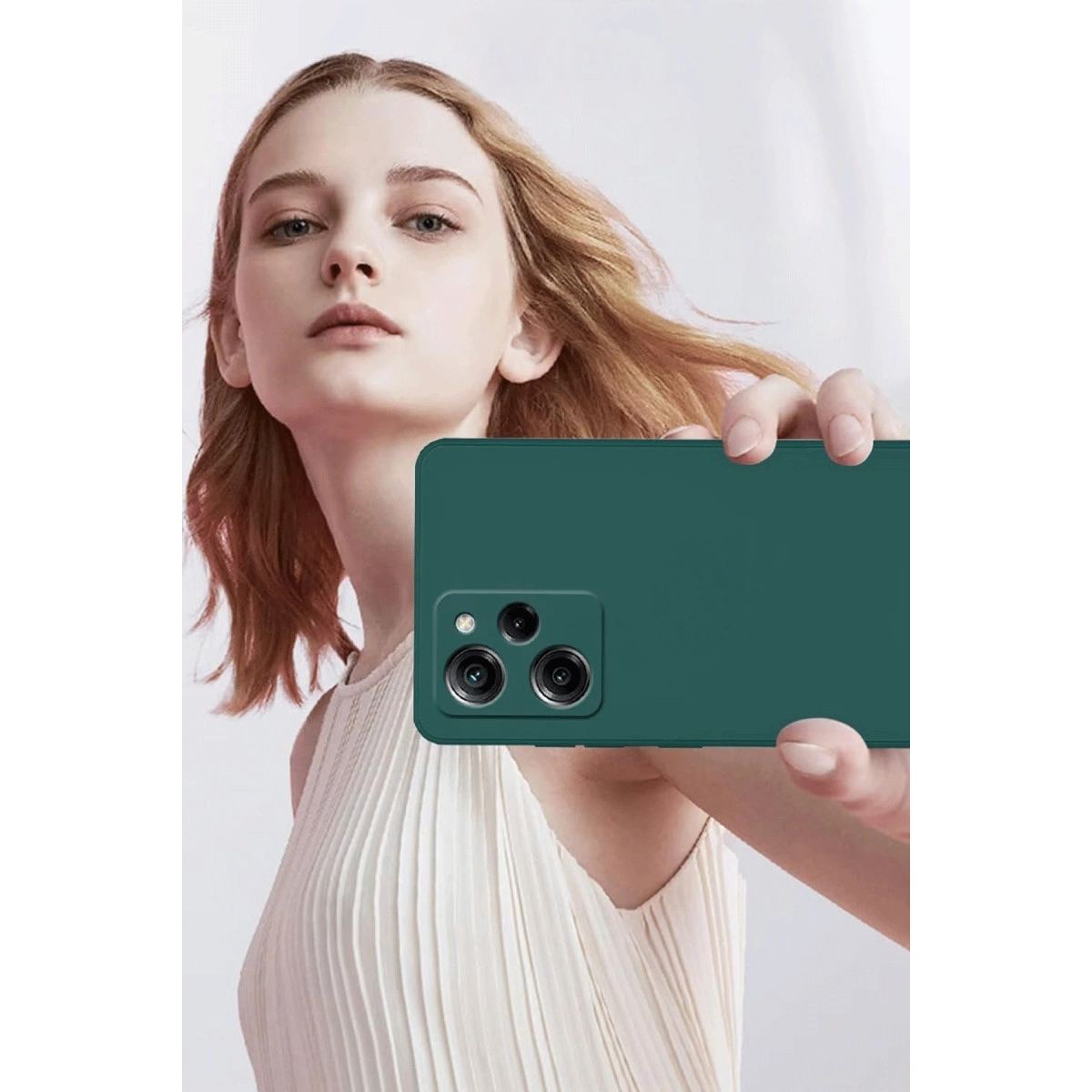 Xiaomi Poco X5 Pro 5g Nano İçi Kadife Silikon - Mor