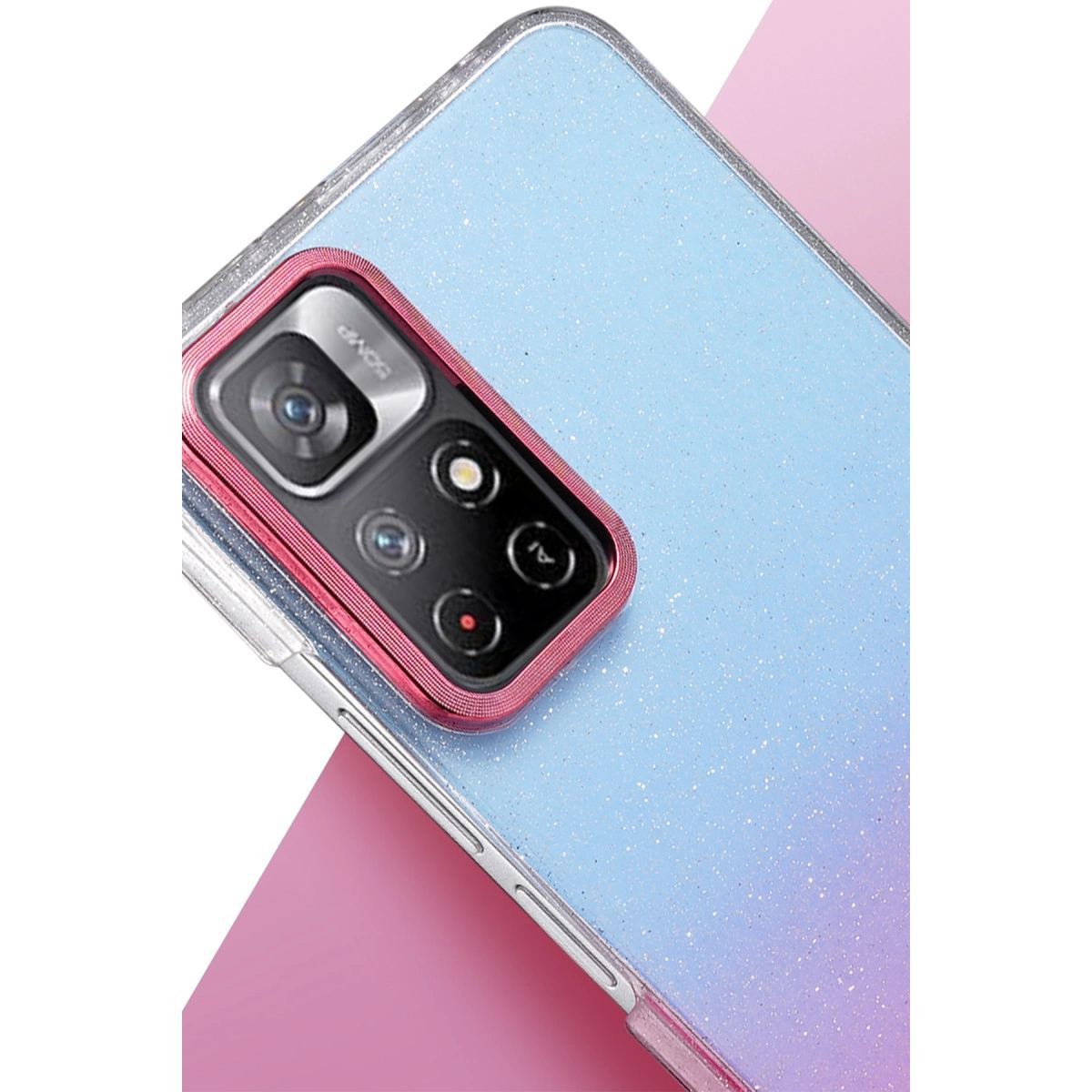 Xiaomi Redmi Note 11 Pro Glossy Kapak - Siyah