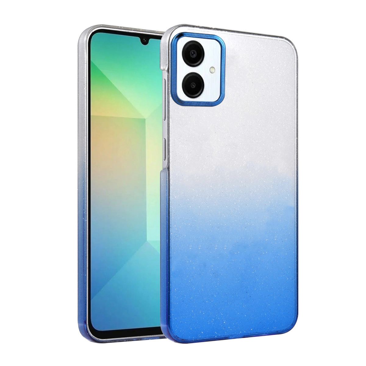 Samsung Galaxy A06 Glossy Kapak - Mavi