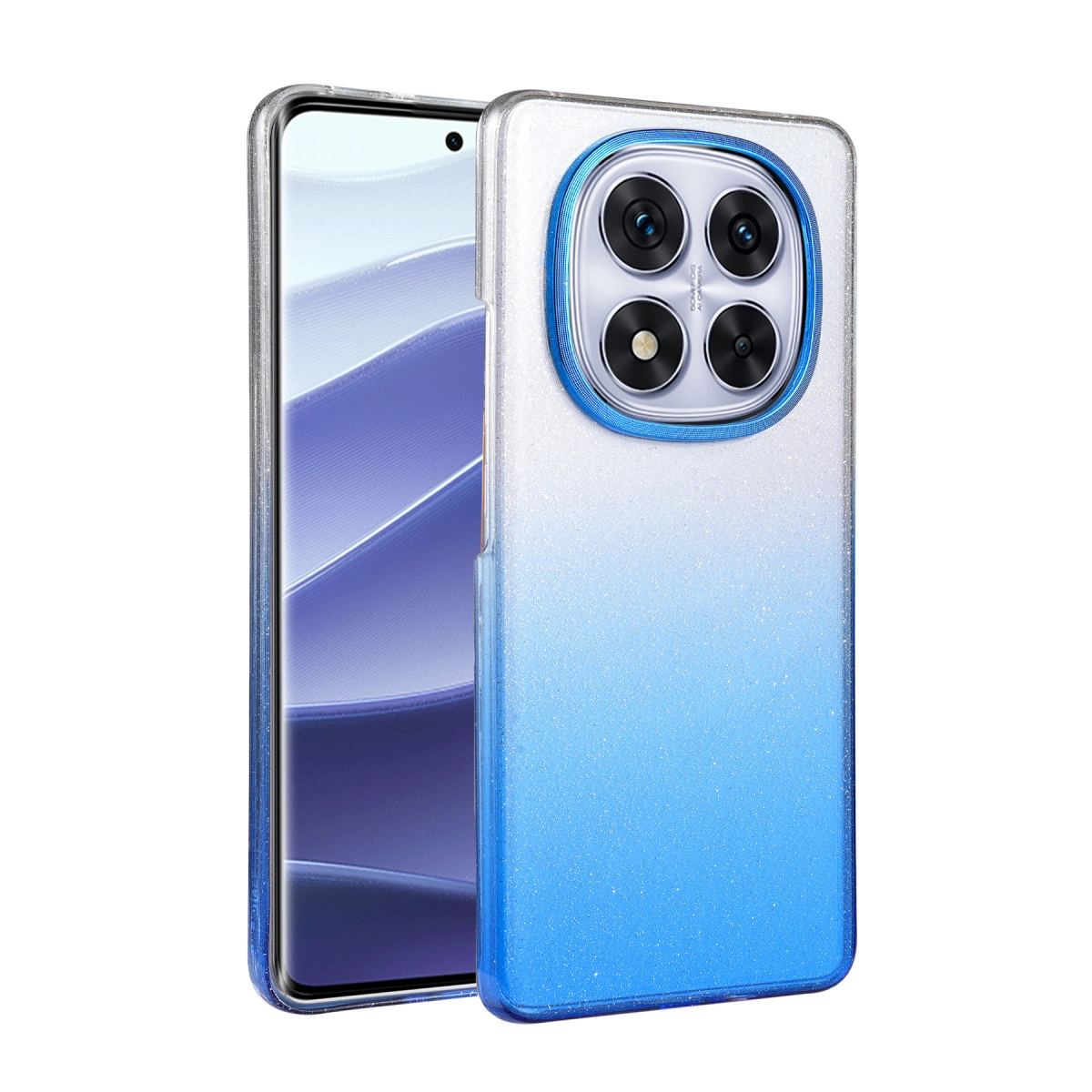 Xiaomi Redmi Note 14 Pro Plus Glossy Kapak - Mavi