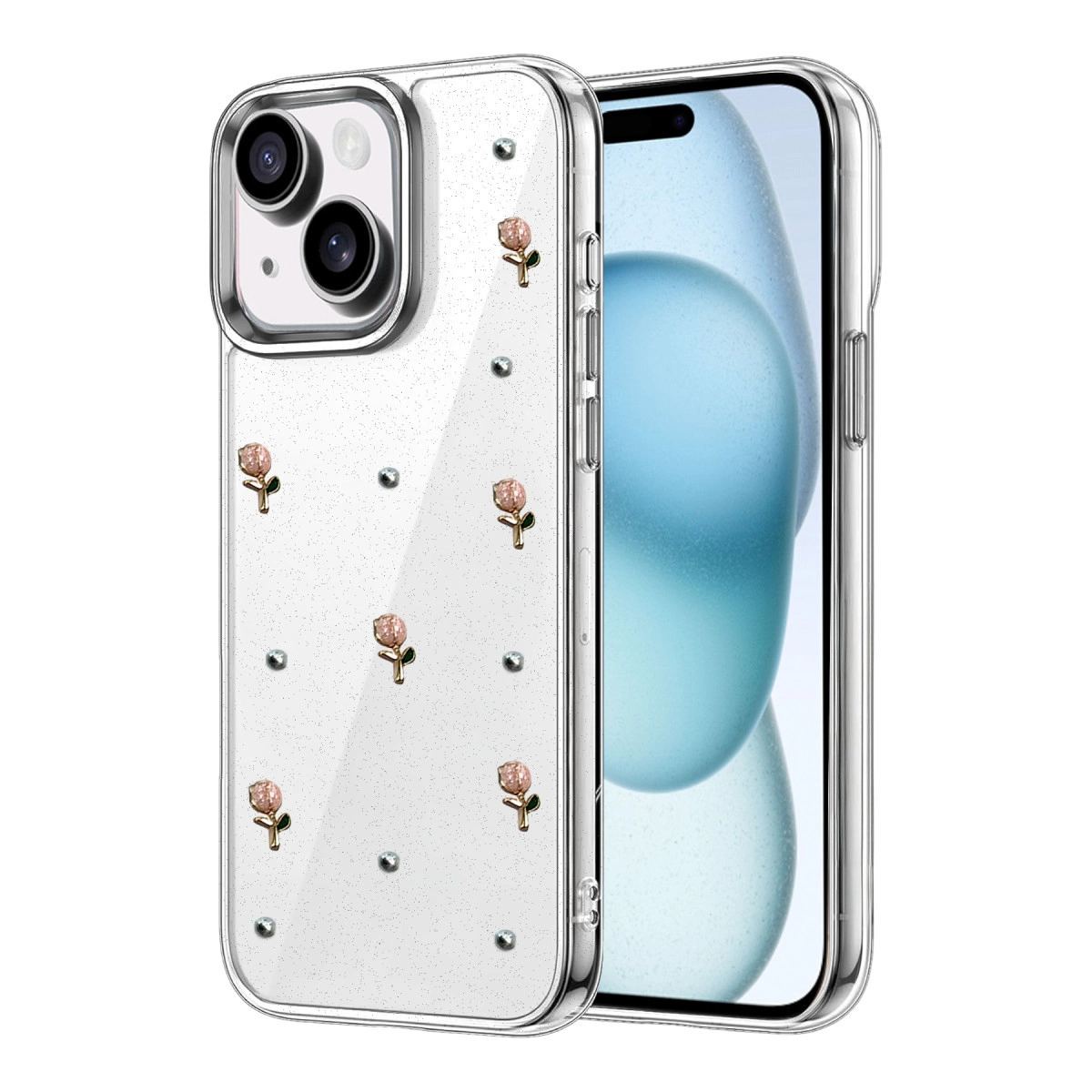 Apple İphone 14 Fiyonk Desenli Kapak - Desen 6