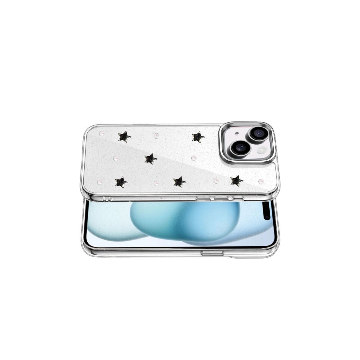 Apple İphone 14 Fiyonk Desenli Kapak - Desen 7