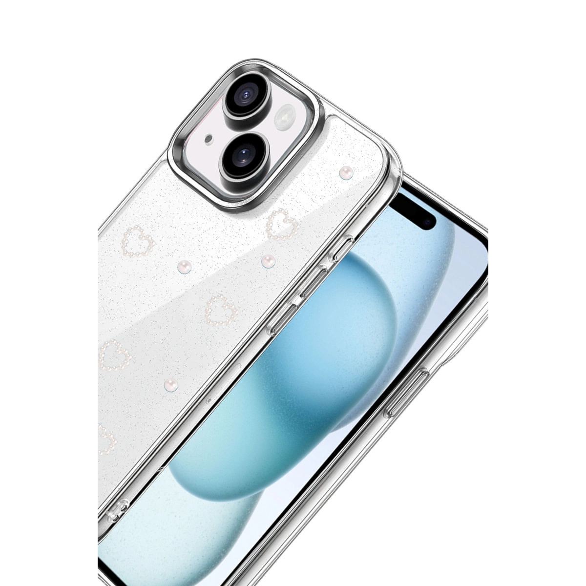 Apple İphone 14 Fiyonk Desenli Kapak - Desen 10